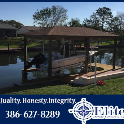 Boat Dock Lift Palm Coast